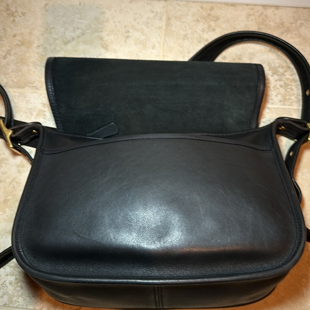 Vintage Coach Patricia Legacy  BLACK - Picture 6 of 9